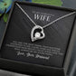 To My Gorgeous Wife Forever Necklace